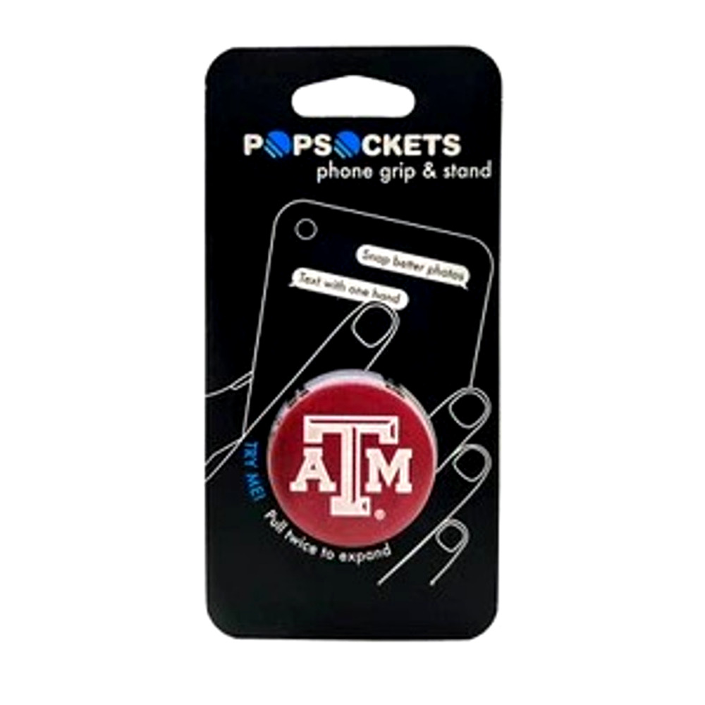 Popsockets NCAA Texas A&M TAMU University Football Phone Popsocket Pop Socket